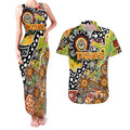Personalised Tigers NRL Celebrating 50 Years of Naidoc Couples Matching Tank Maxi Dress and Hawaiian Shirt NAIDOC Week 2025 Aboriginal