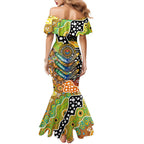 Personalised Tigers NRL Celebrating 50 Years of Naidoc Family Matching Mermaid Dress and Hawaiian Shirt NAIDOC Week 2025 Aboriginal