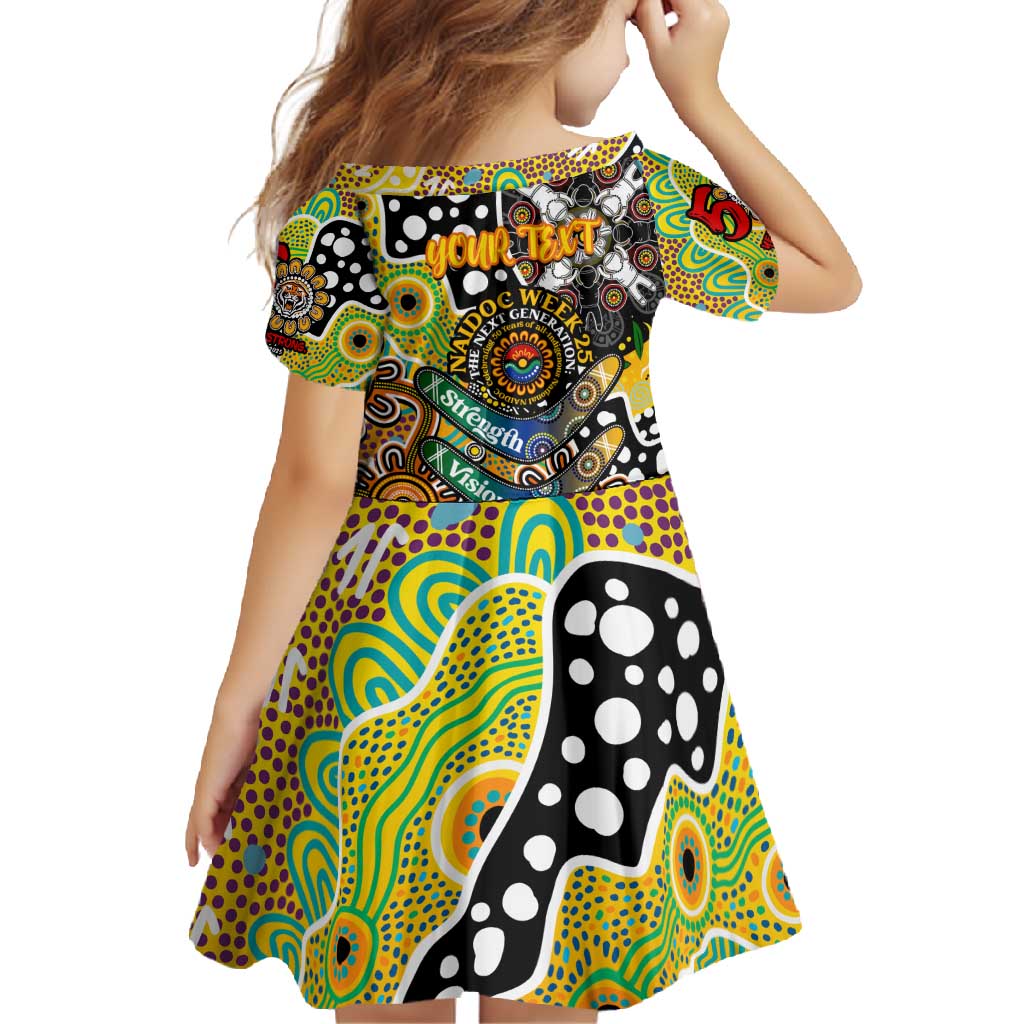 Personalised Tigers NRL Celebrating 50 Years of Naidoc Family Matching Tank Maxi Dress and Hawaiian Shirt NAIDOC Week 2025 Aboriginal
