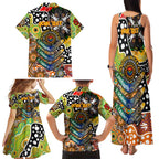 Personalised Tigers NRL Celebrating 50 Years of Naidoc Family Matching Tank Maxi Dress and Hawaiian Shirt NAIDOC Week 2025 Aboriginal