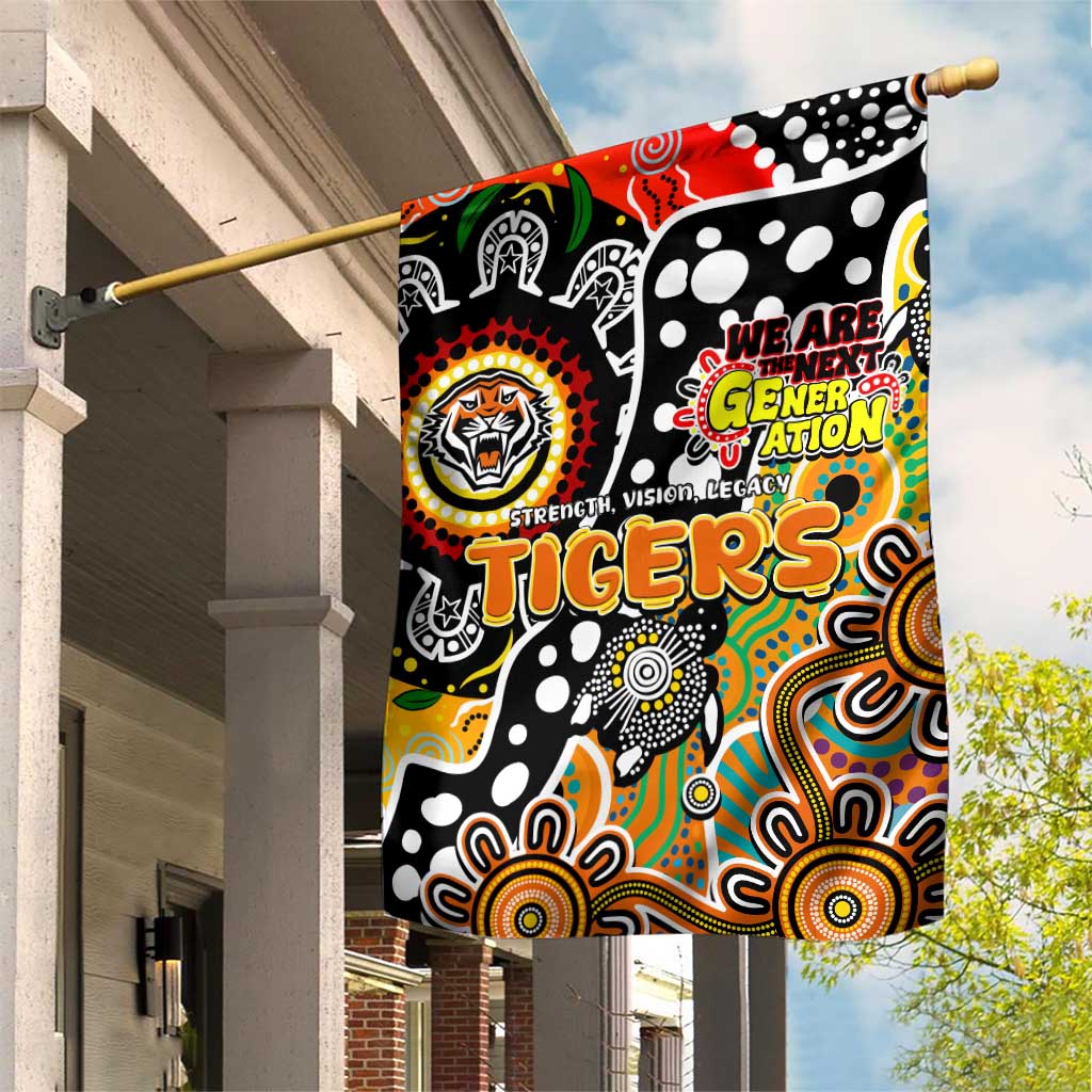 Tigers NRL Celebrating 50 Years of Naidoc Garden Flag NAIDOC Week 2025 Aboriginal