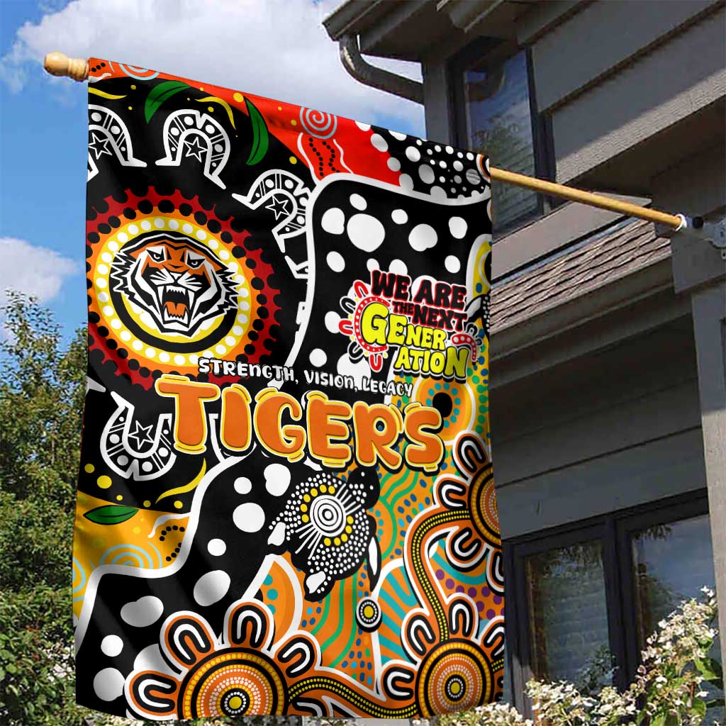 Tigers NRL Celebrating 50 Years of Naidoc Garden Flag NAIDOC Week 2025 Aboriginal