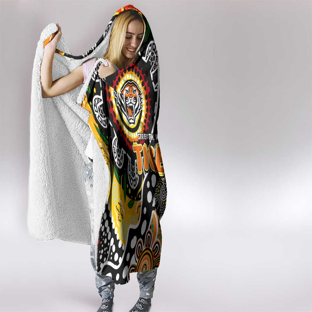 Tigers NRL Celebrating 50 Years of Naidoc Hooded Blanket NAIDOC Week 2025 Aboriginal