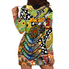 Personalised Tigers NRL Celebrating 50 Years of Naidoc Hoodie Dress NAIDOC Week 2025 Aboriginal