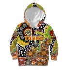 Personalised Tigers NRL Celebrating 50 Years of Naidoc Kid Hoodie NAIDOC Week 2025 Aboriginal