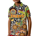 Personalised Tigers NRL Celebrating 50 Years of Naidoc Kid Polo Shirt NAIDOC Week 2025 Aboriginal
