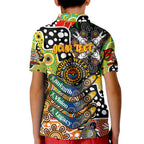 Personalised Tigers NRL Celebrating 50 Years of Naidoc Kid Polo Shirt NAIDOC Week 2025 Aboriginal