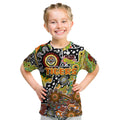 Personalised Tigers NRL Celebrating 50 Years of Naidoc Kid T Shirt NAIDOC Week 2025 Aboriginal