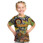 Personalised Tigers NRL Celebrating 50 Years of Naidoc Kid T Shirt NAIDOC Week 2025 Aboriginal