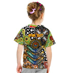 Personalised Tigers NRL Celebrating 50 Years of Naidoc Kid T Shirt NAIDOC Week 2025 Aboriginal