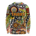 Personalised Tigers NRL Celebrating 50 Years of Naidoc Long Sleeve Shirt NAIDOC Week 2025 Aboriginal