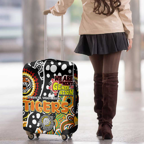 Tigers NRL Celebrating 50 Years of Naidoc Luggage Cover NAIDOC Week 2025 Aboriginal