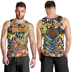 Personalised Tigers NRL Celebrating 50 Years of Naidoc Men Tank Top NAIDOC Week 2025 Aboriginal
