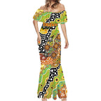 Personalised Tigers NRL Celebrating 50 Years of Naidoc Mermaid Dress NAIDOC Week 2025 Aboriginal