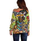 Personalised Tigers NRL Celebrating 50 Years of Naidoc Off Shoulder Sweater NAIDOC Week 2025 Aboriginal