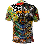 Personalised Tigers NRL Celebrating 50 Years of Naidoc Polo Shirt NAIDOC Week 2025 Aboriginal