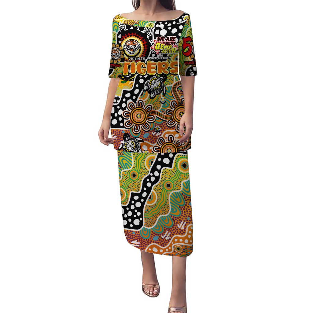 Personalised Tigers NRL Celebrating 50 Years of Naidoc Puletasi NAIDOC Week 2025 Aboriginal