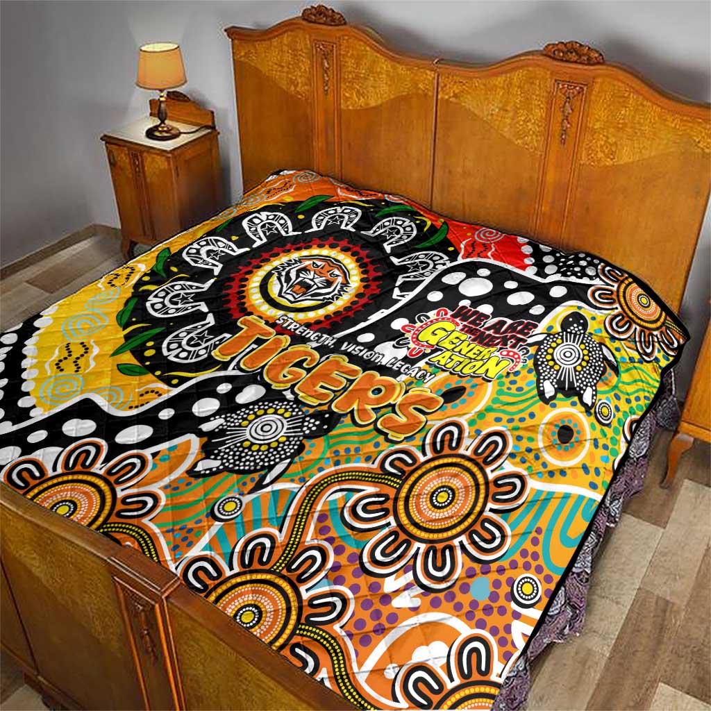 Tigers NRL Celebrating 50 Years of Naidoc Quilt NAIDOC Week 2025 Aboriginal
