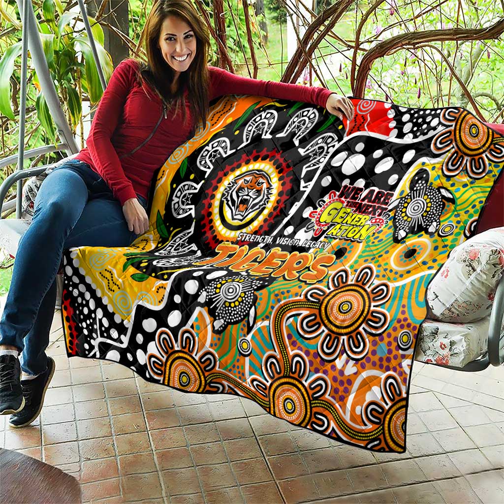 Tigers NRL Celebrating 50 Years of Naidoc Quilt NAIDOC Week 2025 Aboriginal