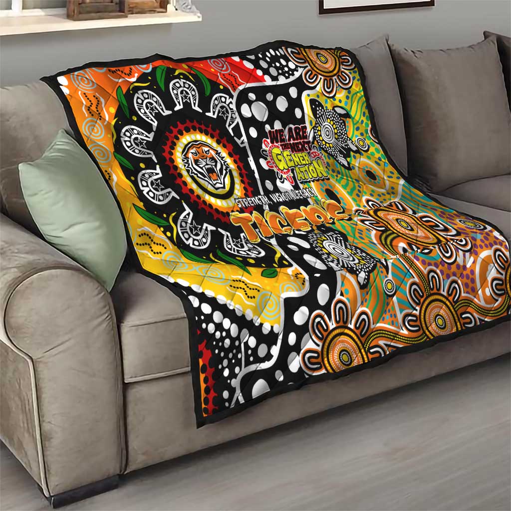Tigers NRL Celebrating 50 Years of Naidoc Quilt NAIDOC Week 2025 Aboriginal