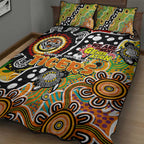 Tigers NRL Celebrating 50 Years of Naidoc Quilt Bed Set NAIDOC Week 2025 Aboriginal