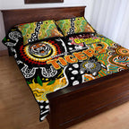 Tigers NRL Celebrating 50 Years of Naidoc Quilt Bed Set NAIDOC Week 2025 Aboriginal
