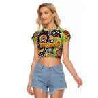 Personalised Tigers NRL Celebrating 50 Years of Naidoc Raglan Cropped T Shirt NAIDOC Week 2025 Aboriginal