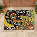 Tigers NRL Celebrating 50 Years of Naidoc Rubber Doormat NAIDOC Week 2025 Aboriginal
