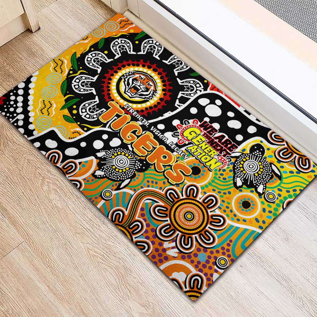 Tigers NRL Celebrating 50 Years of Naidoc Rubber Doormat NAIDOC Week 2025 Aboriginal