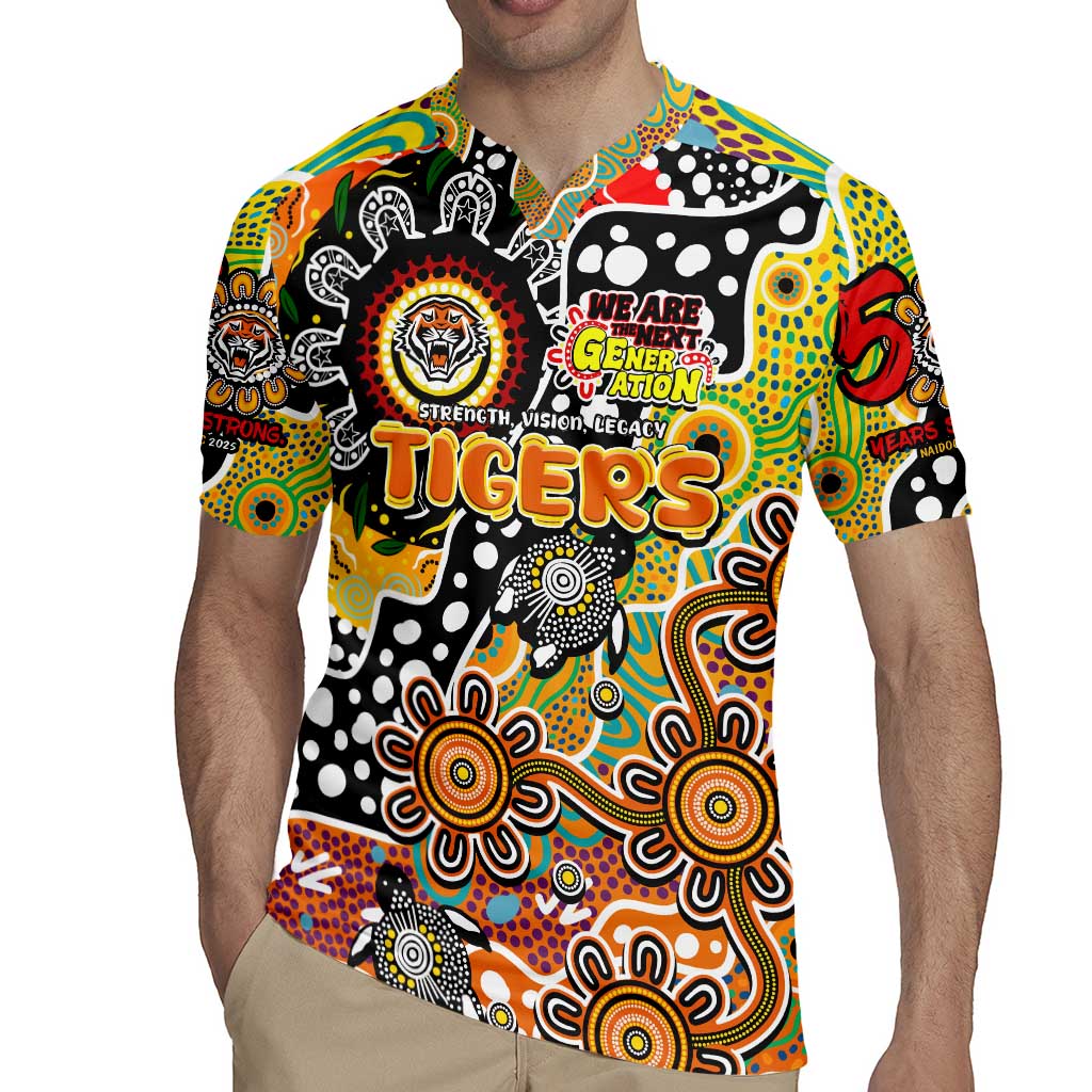 Personalised Tigers NRL Celebrating 50 Years of Naidoc Rugby Jersey NAIDOC Week 2025 Aboriginal