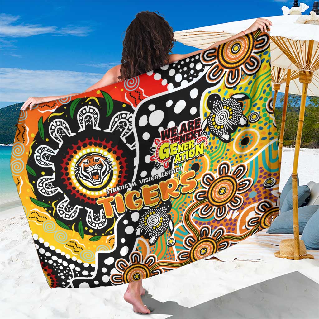 Tigers NRL Celebrating 50 Years of Naidoc Sarong NAIDOC Week 2025 Aboriginal