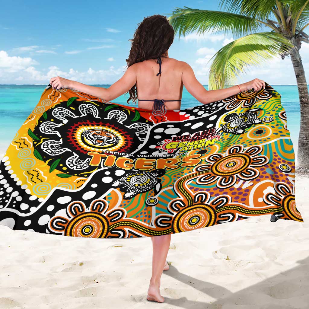 Tigers NRL Celebrating 50 Years of Naidoc Sarong NAIDOC Week 2025 Aboriginal