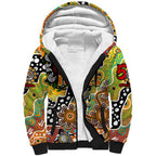 Personalised Tigers NRL Celebrating 50 Years of Naidoc Sherpa Hoodie NAIDOC Week 2025 Aboriginal