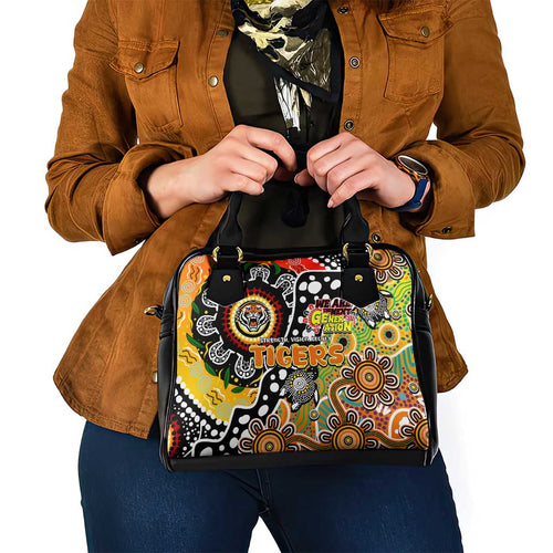 Tigers NRL Celebrating 50 Years of Naidoc Shoulder Handbag NAIDOC Week 2025 Aboriginal