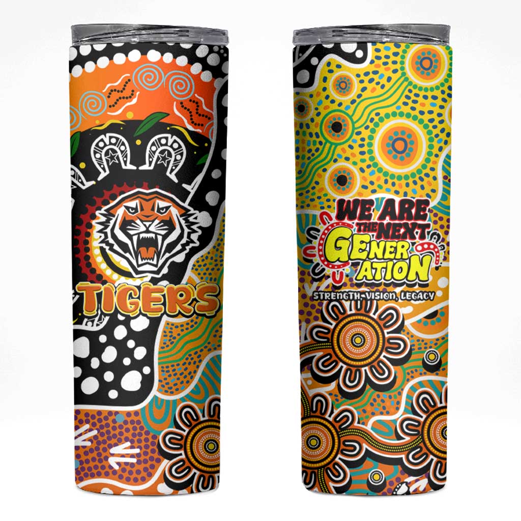 Tigers NRL Celebrating 50 Years of Naidoc Skinny Tumbler NAIDOC Week 2025 Aboriginal