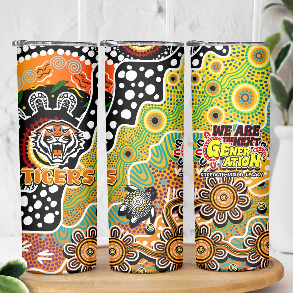 Tigers NRL Celebrating 50 Years of Naidoc Skinny Tumbler NAIDOC Week 2025 Aboriginal