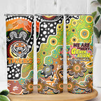 Tigers NRL Celebrating 50 Years of Naidoc Skinny Tumbler NAIDOC Week 2025 Aboriginal