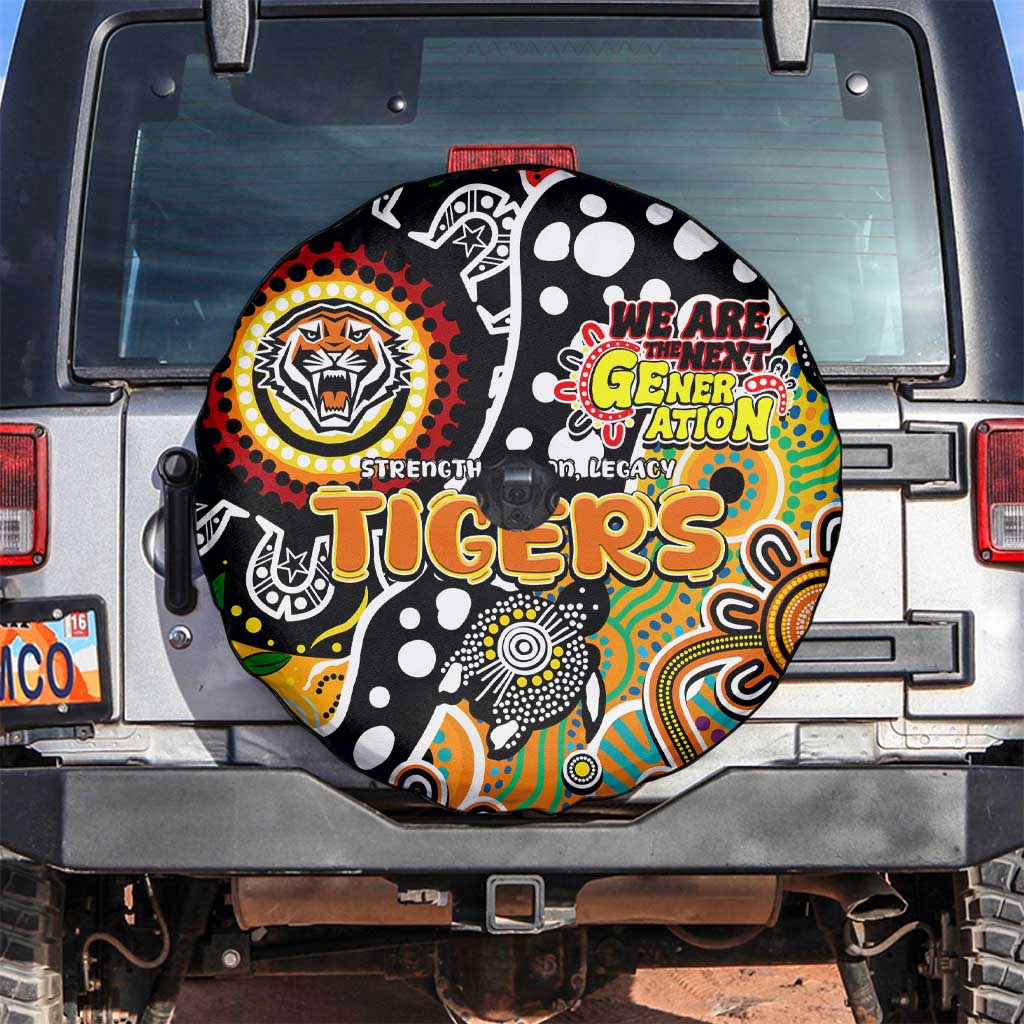 Tigers NRL Celebrating 50 Years of Naidoc Spare Tire Cover NAIDOC Week 2025 Aboriginal