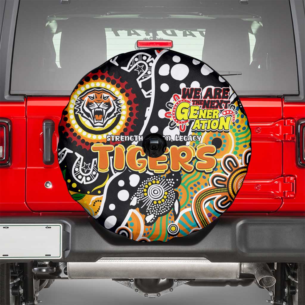 Tigers NRL Celebrating 50 Years of Naidoc Spare Tire Cover NAIDOC Week 2025 Aboriginal