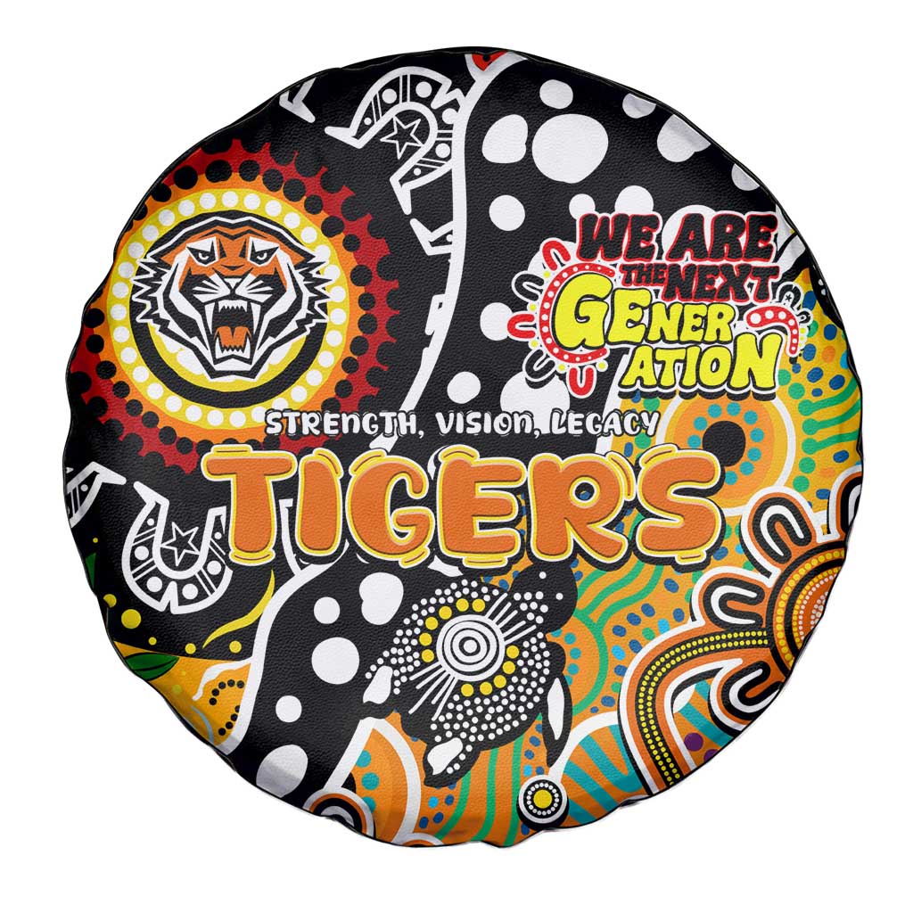 Tigers NRL Celebrating 50 Years of Naidoc Spare Tire Cover NAIDOC Week 2025 Aboriginal