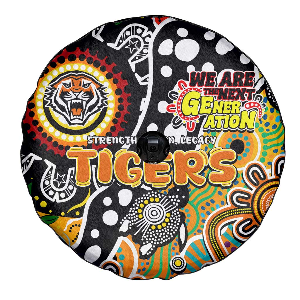 Tigers NRL Celebrating 50 Years of Naidoc Spare Tire Cover NAIDOC Week 2025 Aboriginal