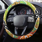Tigers NRL Celebrating 50 Years of Naidoc Steering Wheel Cover NAIDOC Week 2025 Aboriginal