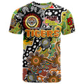 Personalised Tigers NRL Celebrating 50 Years of Naidoc T Shirt NAIDOC Week 2025 Aboriginal