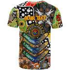Personalised Tigers NRL Celebrating 50 Years of Naidoc T Shirt NAIDOC Week 2025 Aboriginal