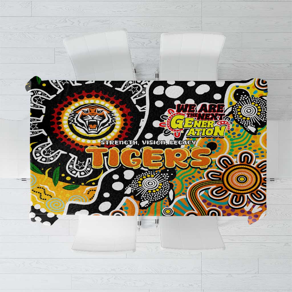 Tigers NRL Celebrating 50 Years of Naidoc Tablecloth NAIDOC Week 2025 Aboriginal