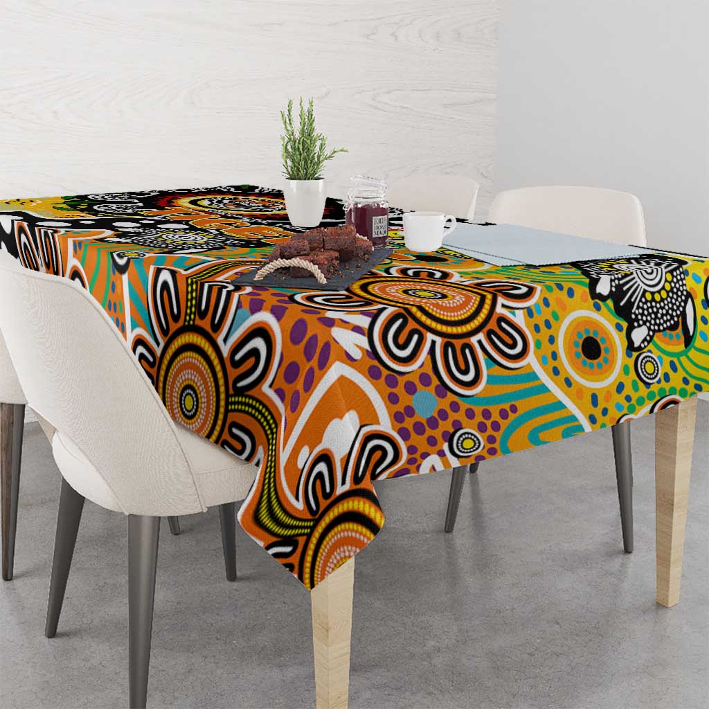 Tigers NRL Celebrating 50 Years of Naidoc Tablecloth NAIDOC Week 2025 Aboriginal