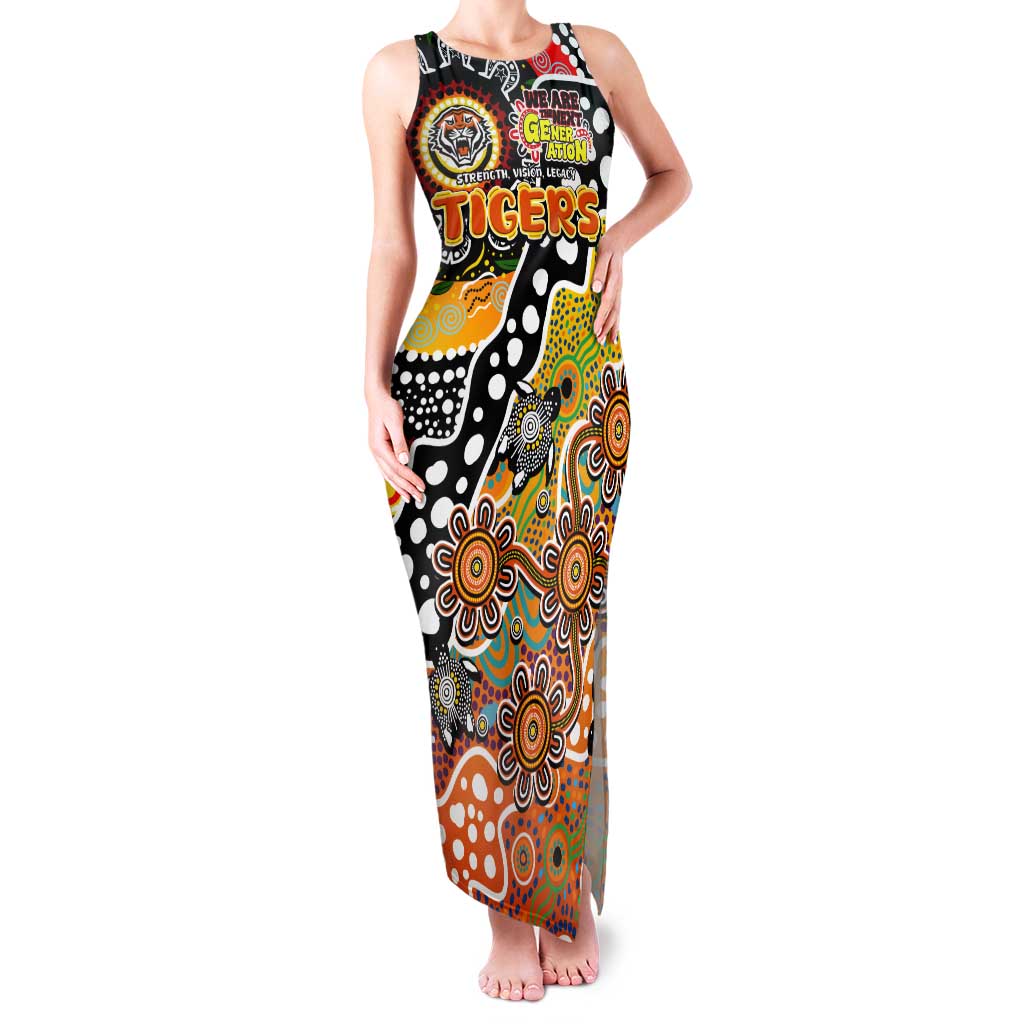 Personalised Tigers NRL Celebrating 50 Years of Naidoc Tank Maxi Dress NAIDOC Week 2025 Aboriginal