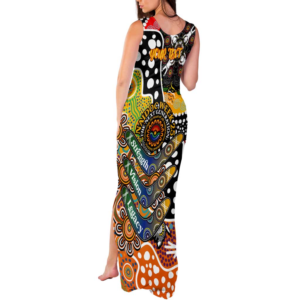 Personalised Tigers NRL Celebrating 50 Years of Naidoc Tank Maxi Dress NAIDOC Week 2025 Aboriginal