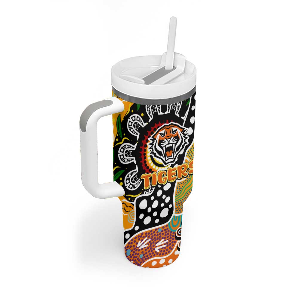 Tigers NRL Celebrating 50 Years of Naidoc Tumbler With Handle NAIDOC Week 2025 Aboriginal