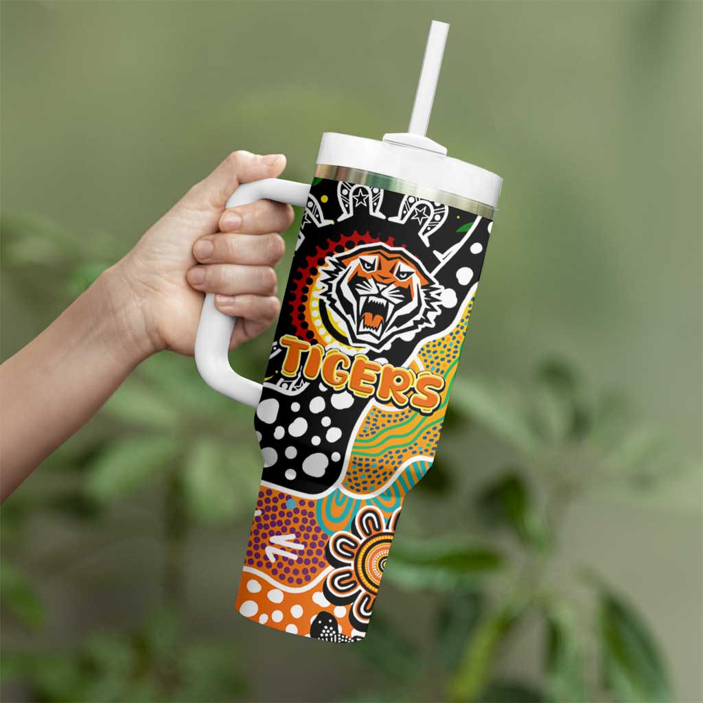Tigers NRL Celebrating 50 Years of Naidoc Tumbler With Handle NAIDOC Week 2025 Aboriginal